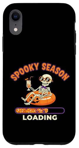 Spooky Season Loading Funny Halloween XPg X}zP[X iPhone XR p