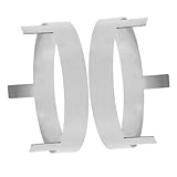 FUNOMOCYA 2stücke Edelstahl Rundes Kokosnuss-suppenregal Praktisches Halterungssystem Für Kokosnuss-suppe Stabil Und Langlebig Für Zubereitung Von Kokosnussgerichten