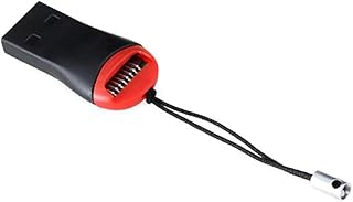 Card Reader Mini USB SDHC High Speed USB2.0 Card Reader Writer High Speed USB Card Reader USB 2.0 SDHC Memory Card Reader Writer Hangable Portable