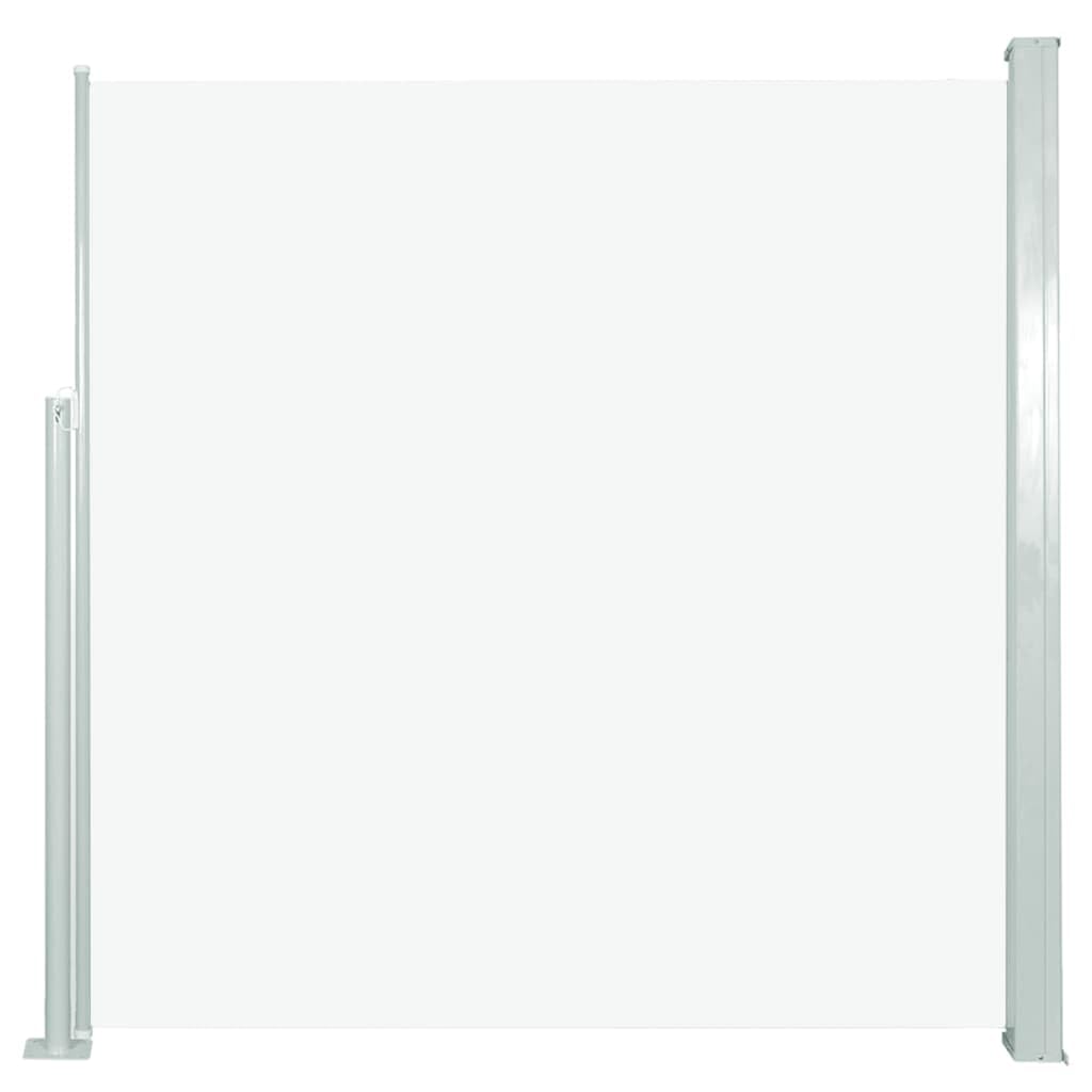 vidaXL Toldo Lateral Retráctil 140x300 cm Crema Parasol Sombrillas Exterior