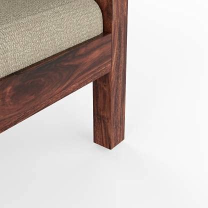 Image of Sheesham Wood 3 Seater Sofa Diwan Bed for Living Room Daybed Wooden Diwan Cot - Wooden Divan Sofa Bed Divan Bed with Premium Mattress Three 3 Seater Sofa for Living Room Home (Noah Walnut)