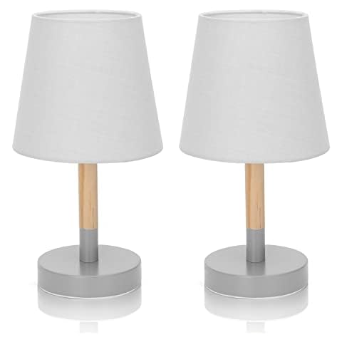 Lampe de Table Aigostar en Bois Cover