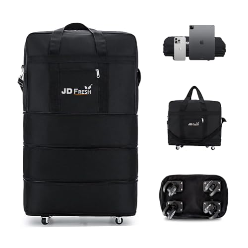 JD FRESH 3 Layer Expandable Duffle Bags/90 cm Nylon Convertible T...