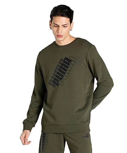 Image of PUMA Men's Polyester Crew Neck Sweatshirt