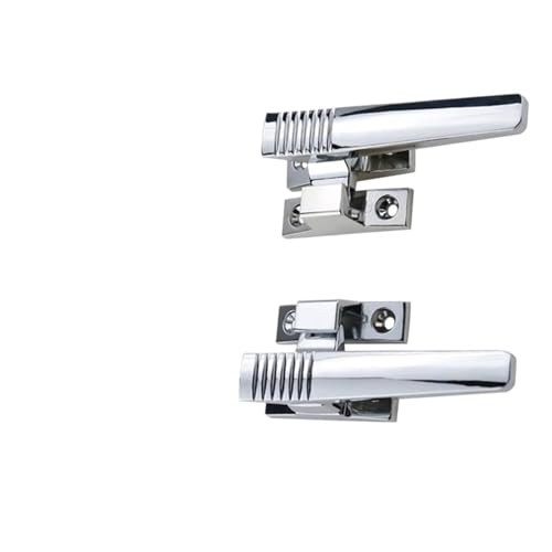 Self Closing Handle Made of Zinc and Suitable Gold Industrial Electrical Equipment Cabinets 1Pcs ﻿(Right)