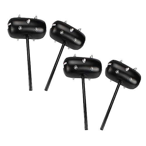 4pcs Pneumatic Hammer Ballons Decoration Beach Toys for Toys Squeaky Hammer PVC Inflatable Hammer Toy Pool Inflatable Hammer Prop Party Prop Pool Accessory Bat