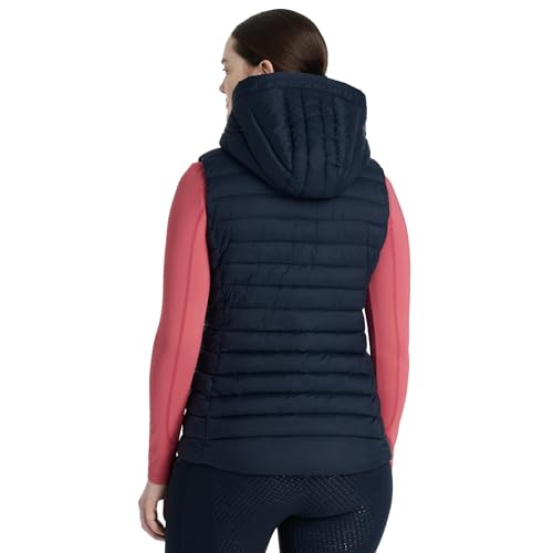 Doudoune à capuche finitions premium veste matelassée bicolore