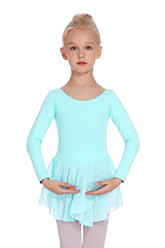 Image of Arshiner Kids Girls Classic Long Sleeve Leotard Dance Ballet Dress