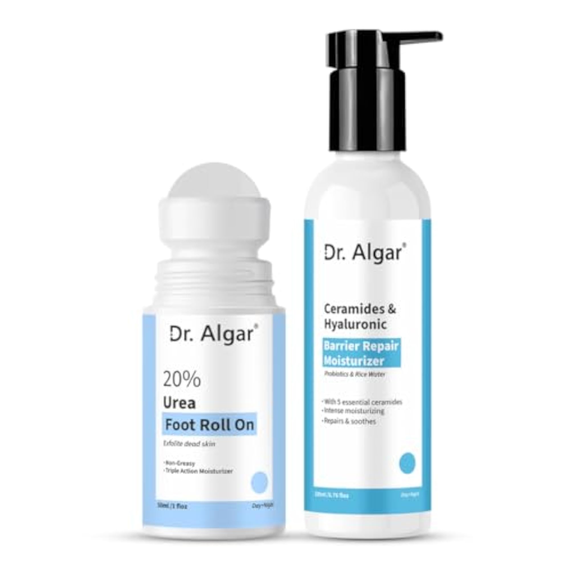 Foot Roll-On and Barrier Repair Moisturizer | Dual Care Combo