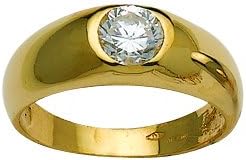 bague jonc anglais pour homme