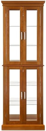LUDDEN Dark Walnut Curio