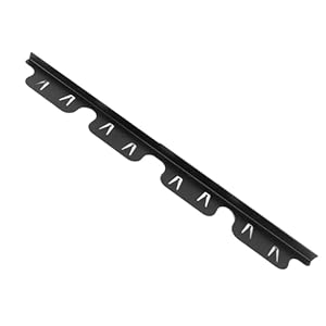 FILFEEL Edelstahl-Fugenabdeckung 2er-Set Schwarz