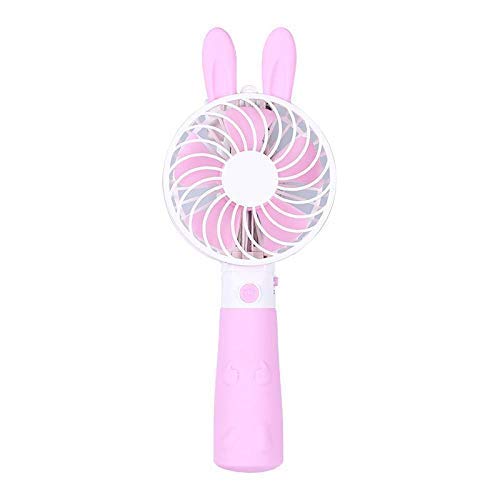 Pink Usb Handheld Selfie Sticks With Rechargeable Air Cooling Fan Travel Home Student Dormitory Portable Desktop Office Fan liujiapeng55