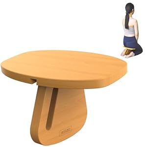 Portable Meditation Stool – Detachable Pine Wood Prayer Bench, Ergonomic Meditation Chair, Ideal Yoga Stool for Comfort and Stability – Perfect for Meditation, Yoga, and Outdoor Use