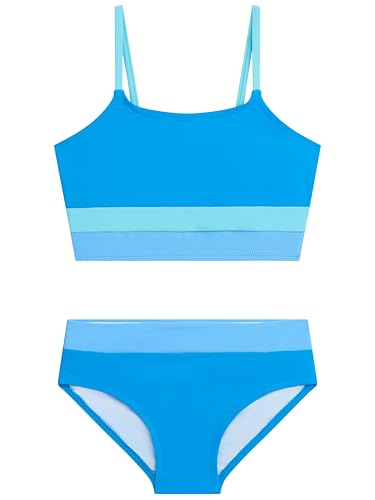 Kanu Surf Tankini fille Elisa UPF 50+ bleu 8 ans