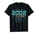 20. Geburtstag Damen Herren 20 Jahre 2002 Lustig Geschenk T-Shirt