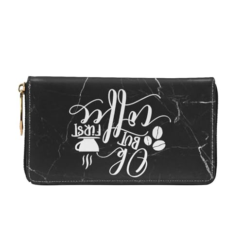 OK BUT First Coffee Wallet Card Bag3