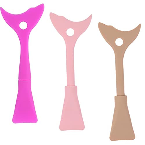 FOMIYES 3pcs Eyelash Shield Applicator Tool for Eye Makeup Includes and Pads for Novice and Professional Use to Enhance Eyeshadow Application
