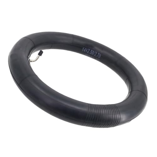 Cámara de 14x2,50/2,70 con válvula curva para patinetes y bicicletas eléctricas de 14 pulgadas