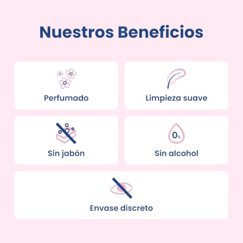 Lactacyd Gel de higiene íntima diario Lactacyd Íntimo 400 ml, pH equilibrado, sin jabón + Toallitas Individuales gratis. - imagen 8