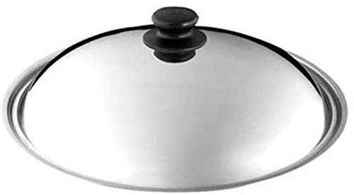 Wok de hierro fino con tapa 34 cm miniatura 3