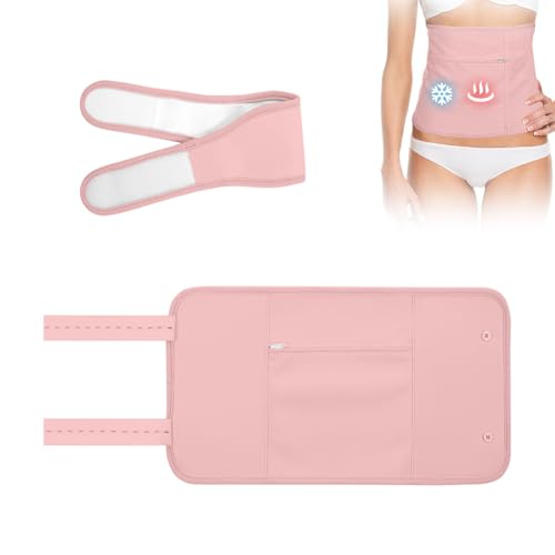 AOOWU 2 PCS Paquete de Aceite de Ricino, Reutilizable Kit de Aceite de Ricino, A Prueba de Fugas, Envoltura de Aceite de Ricino Favorece La Absorción Del Aceite de Ricino, Ayuda A Dormir, Rosa