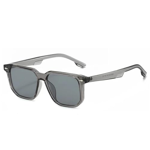 Lunettes de soleil luxe au design rétro rétro avec détails rivets chic