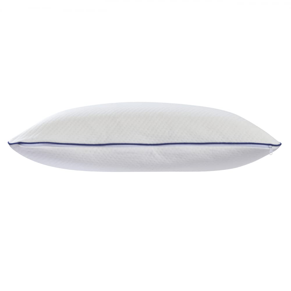 Bleu Calin Oreiller Le Mémoire de Forme Bio - Confort Ergonomique - Mousse à mémoire de Forme - 50x70cm