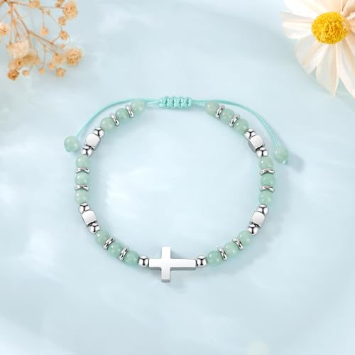 Image of JoycuFF 2026 Kindergarten Graduation Gifts for Her, Cute Heart Cross Bracelet Gifts for Her, Graduation Gifts for Teen Women Daughter Niece Granddaughter