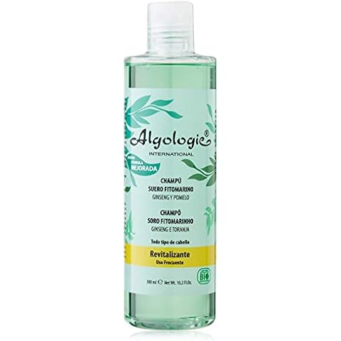 Champú Suero Fitomarino con Ginseng y Extractos de Pomelo, Mango, Limón y Maracuyá - 300 ml de Algologie International Cover