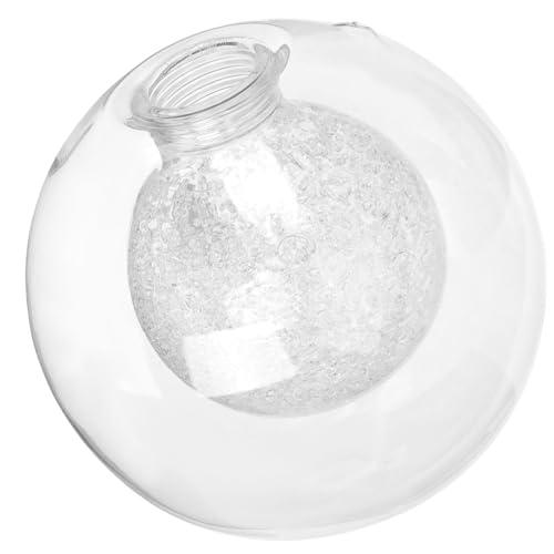 DOITOOL - Pantalla de cristal transparente para plafón de globo luminoso elegante para decoración interior y exterior