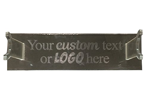 Laser Engraved Acrylic Baton Stand Personalized with Your Custom Logo or Text Athletic Track and Field Team Relay Unique Trophy Display Stand