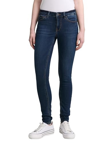 edc by ESPRIT Damen Jeggings Skinny Fit Jeans, 901/BLUE Dark WASH, 31/32