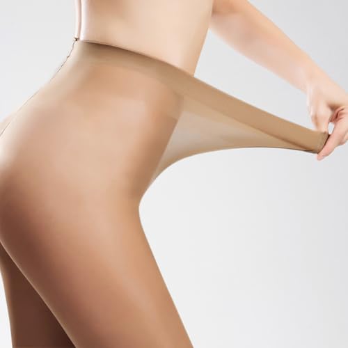 DTWAWA Womens 40 Den Opaque Control Top Tights, High Waist Pantyhose4