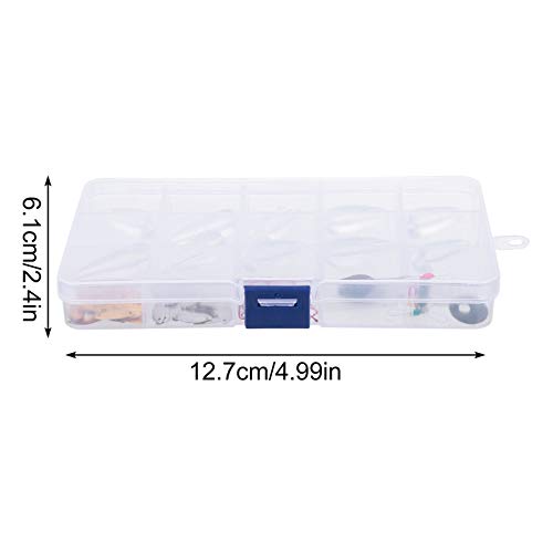 BESPORTBLE 1 conjunto de acessórios de pesca kit portátil de iscas de pesca com caixa de equipamento