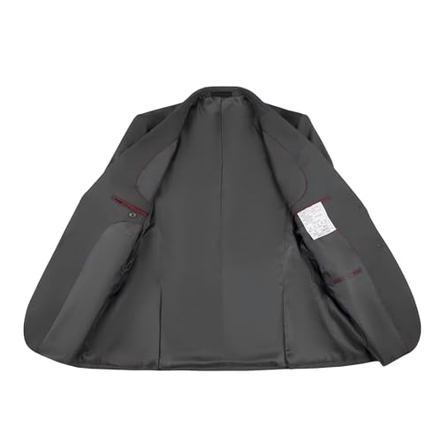 Men's Slim Fit Lightweight Blazer - 2 Button Sport Coat for Casual, Wedding, Prom & Tux Suit Jacket4