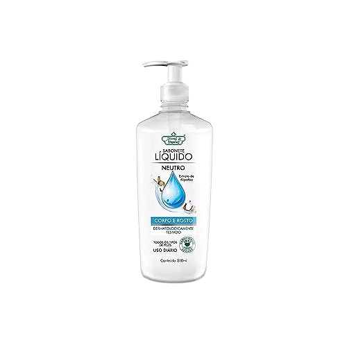 Flores E Vegetais - Sabonete Líquido Flores E Vegetais 310Ml Neutro