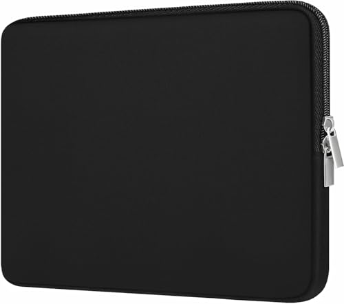 Funda para portátil 15.6 pulgadas, negra, neopreno miniatura 1