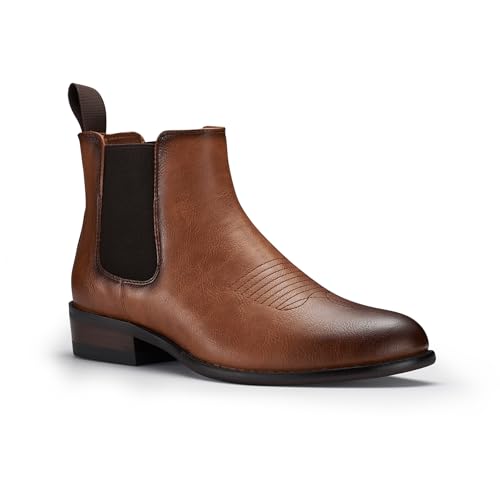 Image of Ferro Aldo Men's Western Boot Collection | Casual & Dress Ankle Boots in Cowboy, Chelsea, & Biker Styles for Men