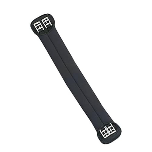 Euroriding Neopren Sattelgurt kurz ohne Elastik Farbe Schwarz, Größe 55cm/22'' Cover