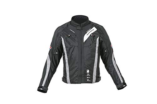 HONDA ホンダ HRC バイクジャケット メッシュ ブルー ブラック 4L Amazon | [ホンダ] HRC ハーフメッシュライディングブルゾン K
