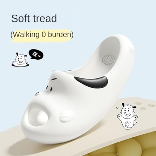 Dog Slippers for Men and Women - EVA Thick-Soled Summer Slippers, Non-Slip Indoor/Outdoor Bath & Beach Shoes for Comfortable Walking4