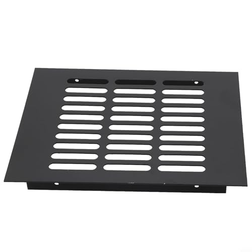 CYRENT Rejilla de ventilación rectangular de aluminio de 150 mm para mejorar el hogar, panel de ventilación de rejilla de flujo de aire (150 x 200 mm)