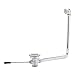 T&S Brass B-3962-01-XS Waste Drain Valve, Short Lever Handle, 3" x 2" with Overflow