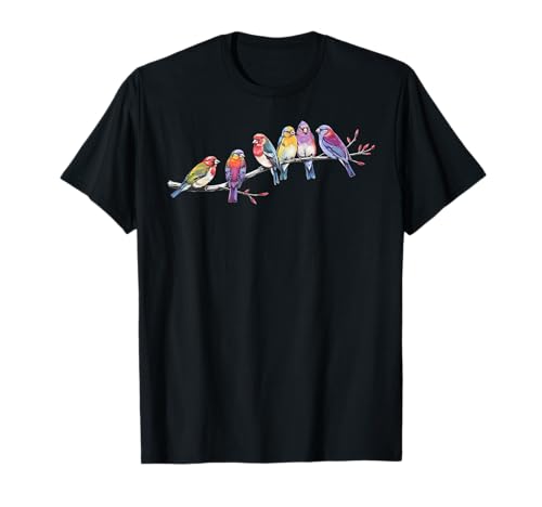 Bird Feeding Funny Birdwatching Birds T-Shirt