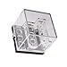 baojielai Clear Sturdy Acrylic Mineral Display Box for Collectors and Jewelers Portable Accessory for Home or Museums Use