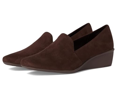 Image of Anne Klein Women's Wedge Pump Wendell, Closed Toe Comfortable Slip-On Business Casual Office Heel