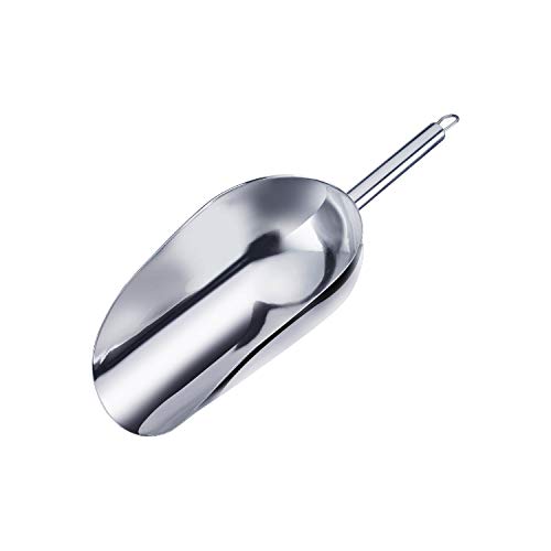 Westmark Paletta per pesare/riempire, Capacità: 1000 ml (ca. 1500 g di farina), Acciaio inox, Halia, Argento, 91082270