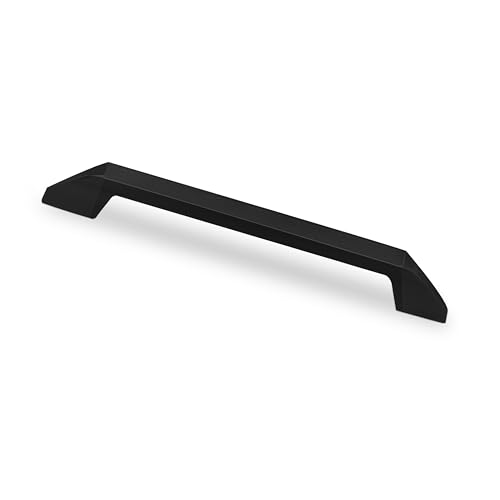 Image of Plantex Cabinet Handle /160mm Handle for Cabinet /Wardrobe Handle /Door Pull-Push Handle for Home /Office - Pack of 1 (Black)