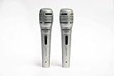 Professional Microphone Audio Dynamic Cardiod Karaoke Singing Wired Mic Music Recording Karoke Microphone 5 Core PM 66K 2Pcs Ratings